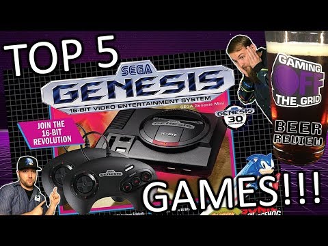 Top 5 Games On The Sega Genesis Mini | Gaming Off The Grid