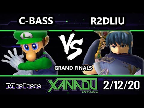 S@X 341 Grand Finals - R2DLiu (Marth, Sheik) Vs. C-bass [L] (Luigi) Smash Melee - SSBM