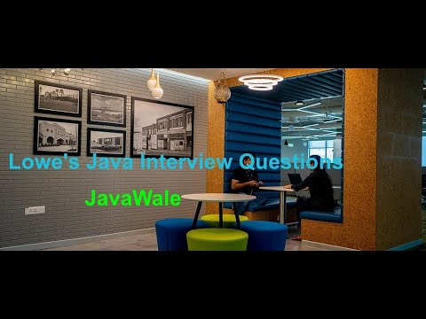 Telephonic Interview |Java Developer  | Lowes 2017