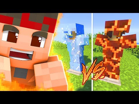 ARMATURA DI GHIACCIO VS ARMATURA DI LAVA!! — Missioni Segrete | Minecraft ITA