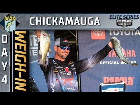 Weigh-in: Day 4 at Lake Chickamauga (2022 Bassmaster Elite Series)