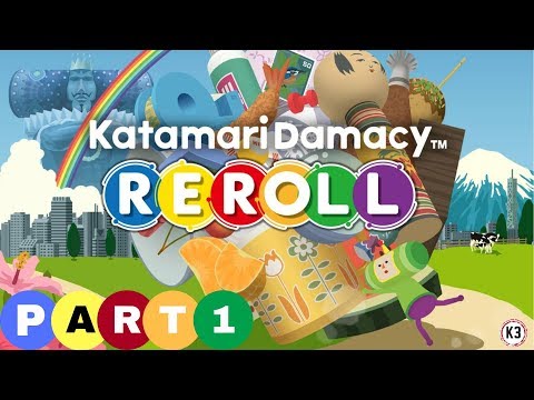 Let's Play Katamari Damacy Reroll Part 1 (Switch)