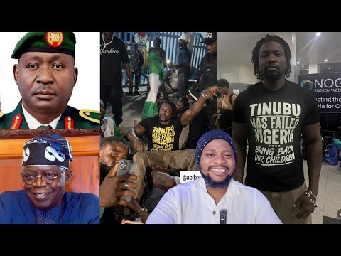Abuja Scatter as VeryDarkMan Ratels Stage Protest against Tinubu & Nigeria insecurity 