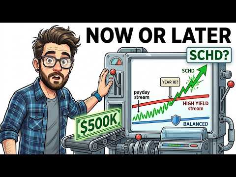 $500K Dividend Portfolio: Growth vs High Yield vs Balanced