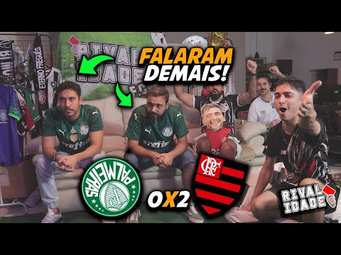 React Palmeiras 0x2 Flamengo | Melhores momentos | Gols | Brasileirão