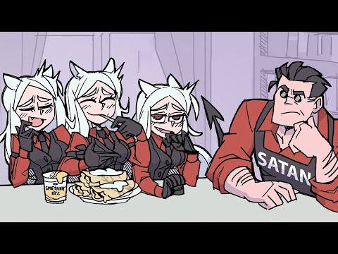 (Helltaker Comic Dub) Triple Delicious Pancakes