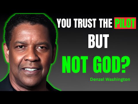 You Trust the Pilot… But Not God? | Denzel Washington Motivation #motivation #denzelwashington 