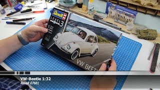 VW Beetle 1:32 von Revell Unboxing