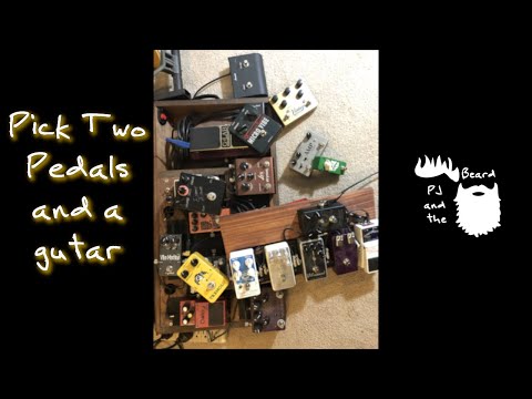 Two Pedals and a Guitar Challenge - Just Gear Talk Episode 1