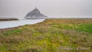 preview picture of video 'Marée du siècle : face au Mont Saint-Michel'