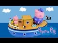 Grandpa Pig Boat Peppa Pig Toys Unboxing Sea Adventure Episodes