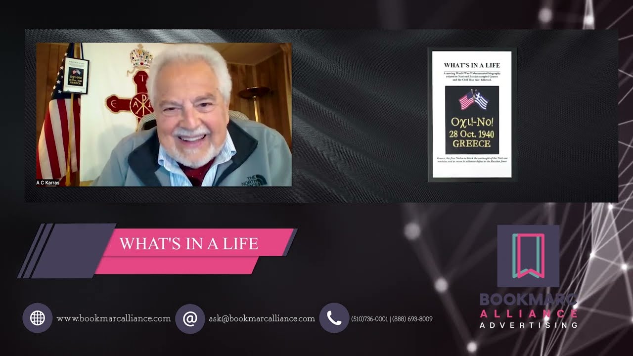 2023 London Book Fair | Author Virtual Interview | WHAT'S IN A LIFE by Mark Athanasios C. Karras