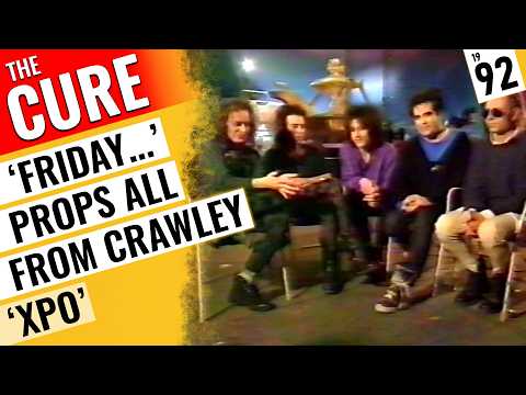 Thumbnail for The Cure & Tim Pope - Interview 1992 - 'Friday I'm in Love' Video Shoot - 'XPO' 🇬🇧 MTV Europe by R.E.M., S-K-O, Ed King, Frida, The Cure