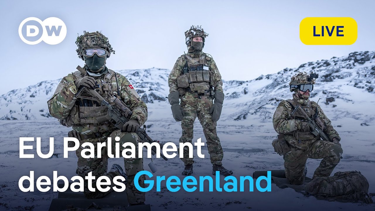 Live: European Parliament debates Trump’s claims on Greenland | DW News