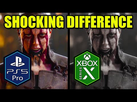 Hellblade 2 PS5 Pro vs Xbox Series X Comparison [Senua’s Saga: Hellblade II]