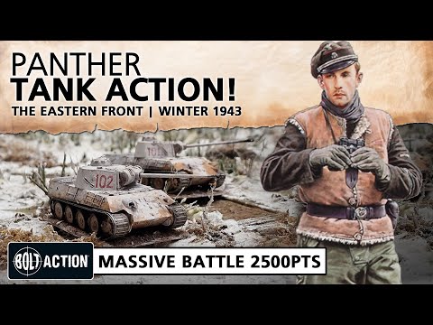 Bolt Action Battle Report 3rd Edition 2500pts Russians vs Germans 20mm Eastern Front 1943