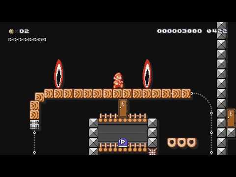 Bowser's Construction Chaos by GRAND DAD - SUPER MARIO MAKER - NO COMMENTARY 1bi