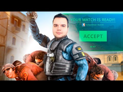 ICH HABE DUST2 SOLO QUEUE DURCHGESPIELT! 😁 - Dust2 SoloQ Abenteuer #4 | TrilluXe