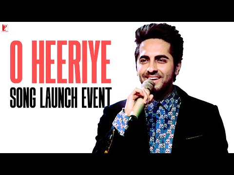 O Heeriye Song Launch Event | Ayushmann Khurrana | Rochak Kohli | Rhea Chakraborty