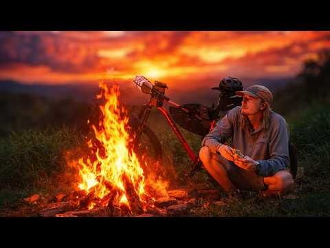 Solo Bikepacking in the Forest | Creek Camp & Smash Burgers (Australia)