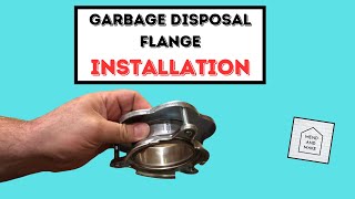 How to Install a Garbage Disposal Flange.