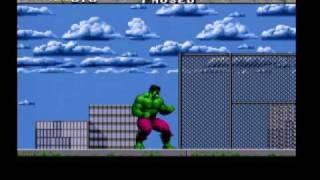 SNES The Incredible Hulk Level Select code