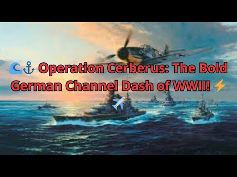🌊⚓ Operation Cerberus: The Bold German Channel Dash of WWII! ⚡✈️