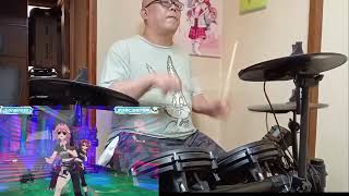 【3DLIVE】Lazy DOOG Night! 【戌神ころね】#戌神ころね7周年より　Longineass ~ チーム友達　MOs DRUM COVER!!