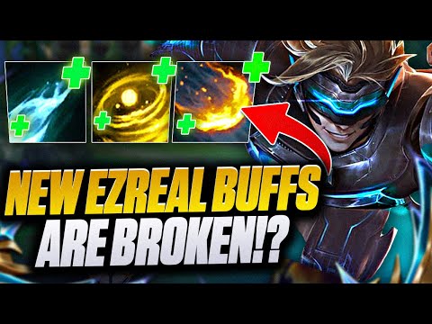 THE NEW EZREAL BUFFS ARE HERE AND HE'S COMPLETELY BROKEN!! (Challenger Ezreal Full Gameplay)