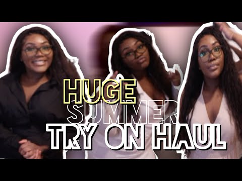 HUGE SUMMER TRY ON HAUL (ft.Pretty Little Thing, Shein , Boohoo) | Tiffani Simone