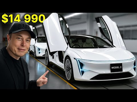 Tesla Model 2 $14,990 FINALLY Out! Elon Musk Just Disrupted the Entire EV Market!