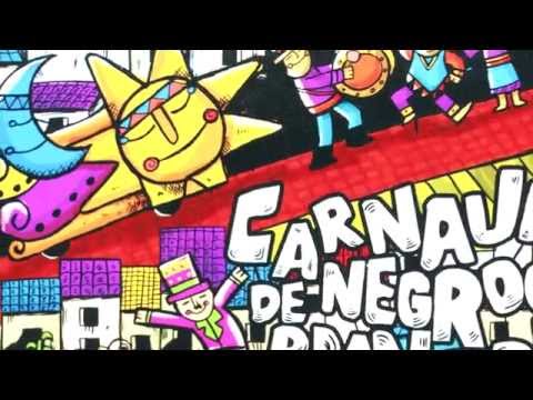 Senda de Colores - Afiche Carnaval de Negros y Blancos de Pasto 2016