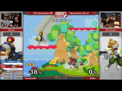 CFL Smackdown 116 Melee - Gahtzu (Falcon) vs SS Colbol (Fox) - Grand Finals