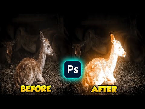 Glowing Effect - Photoshop Tutorial | Glow Effect  in Photoshop| MenchDrey