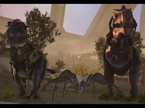 ARK GENESIS PART 2 S1 E13 more hybrids and taming a bloodstalker