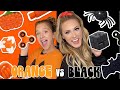 ORANGE 🧡 VS 🖤 BLACK FIDGET SHOPPING CHALLENGE!