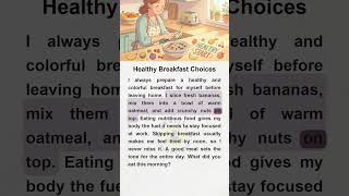 Healthy Breakfast Choices