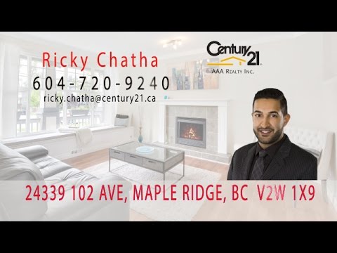 24339 102 AVE, MAPLE RIDGE, BC V2W 1X9 by Ricky Chatha
