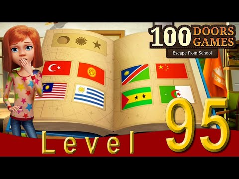 JOGO ESCAPE FROM SCHOOL - 100 DOORS GAMES | 100 PORTAS LEVEL 95 PASSO A PASSO | LVL 95 STEP BY STEP