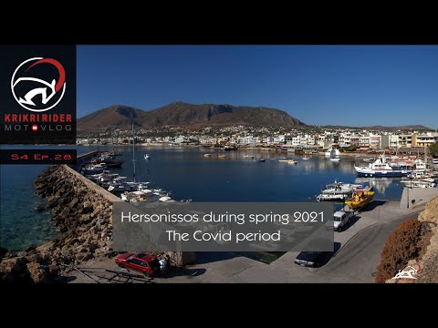 Hersonissos during spring 2021.Exploring Crete | S4, Ep.28 (English Subtitles)