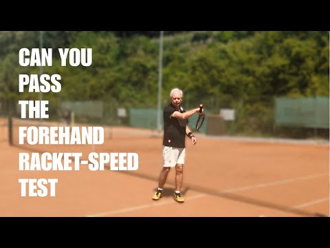 FOREHAND racket speed.  Swing Faster.  Hit Bigger