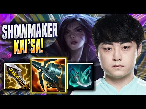 SHOWMAKER DOMINATING WITH KAI'SA! - DK ShowMaker Plays Kai'sa ADC vs Twitch! | Preseason 2023