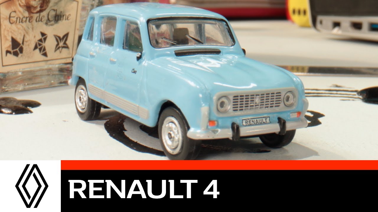 Renault 4 aniversario del 4L stop motion @patagraph