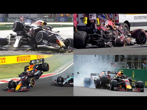 Every Max Verstappen Crash in F1