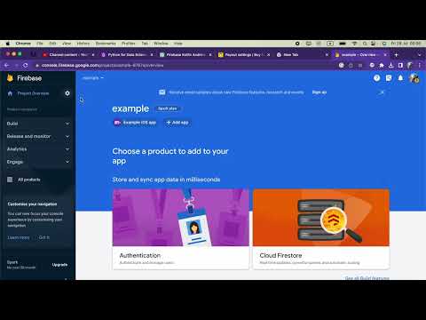 How to setup Firebase in Xcode iOS Swift Storyboard(ViewController) based application