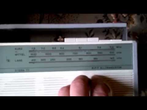 Test für Ebay : RFT ALLTRANSISTOR Kofferradio " STERN 111 " / DDR 1964 / 65