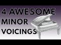 4 AWESOME Minor Chord Voicings // PianoPig