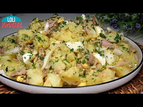 PAPAS ALIÑÁS TAPA TÍPICA DE CÁDIZ. Receta tradicional, fácil y con pocos ingredientes pero deliciosa