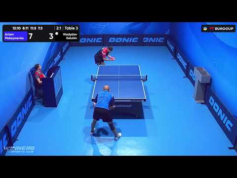 12:50 Artem Maksymenko - Vladyslav Kaluhin 20.07.2023 TT Euro.Cup Ukraine Star. Table 3