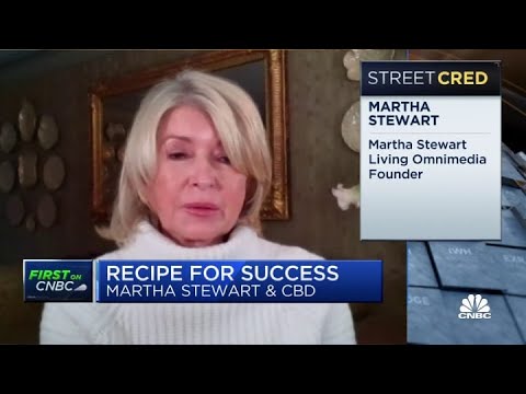 Martha Stewart on partnership with Canopy Growth to produce CBD products for pets